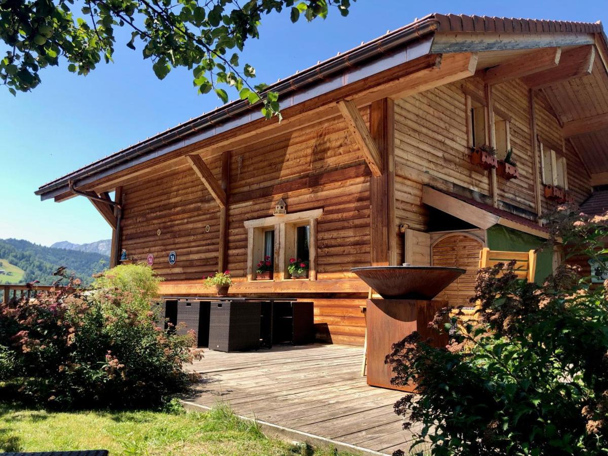 Le Paret Chambres D'Hotes De Charme & Spa Manigod Bagian luar foto