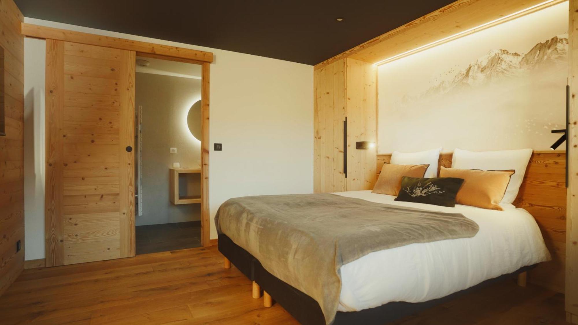 Le Paret Chambres D'Hotes De Charme & Spa Manigod Bagian luar foto