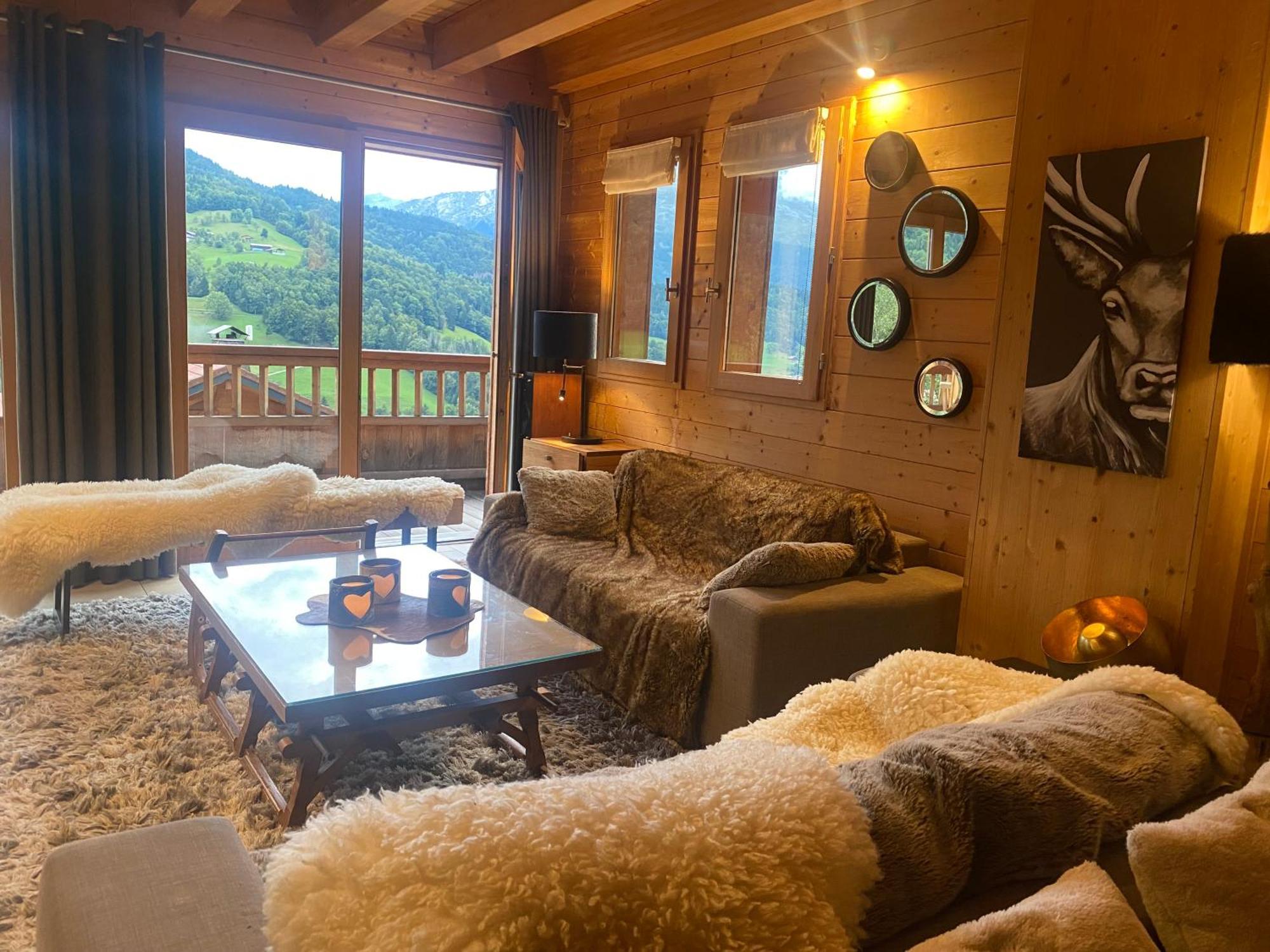 Le Paret Chambres D'Hotes De Charme & Spa Manigod Bagian luar foto